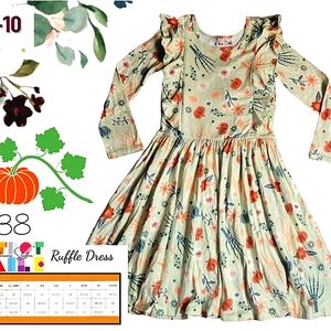8-10 Halloween DDS ruffle